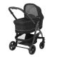 Carucior Sistem 2in1, Evo II, Black Grey, Graco 430689